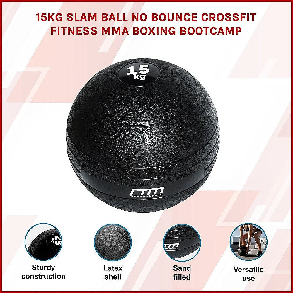 Slam Ball 15kg No Bounce Crossfit Fitness MMA Boxing