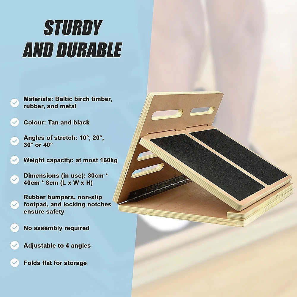 Slant Board Calf Stretcher - Egoscue Method - Fitness