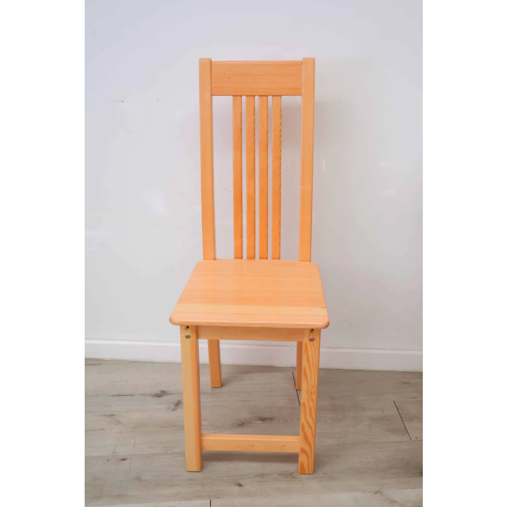 Slatted Black Wooden Chair - Furniture > Outdoor > Outdoor