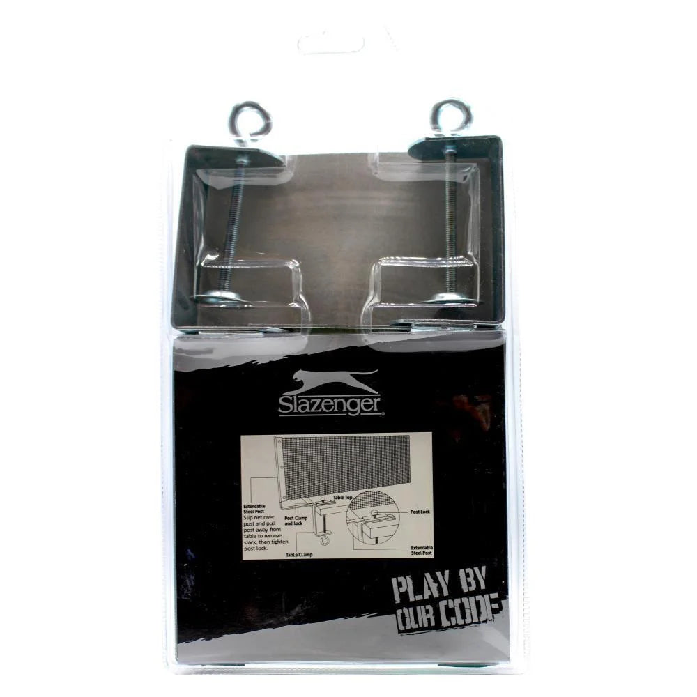 Slazenger Table Tennis Net & Post Set Kit Ping Pong Sports