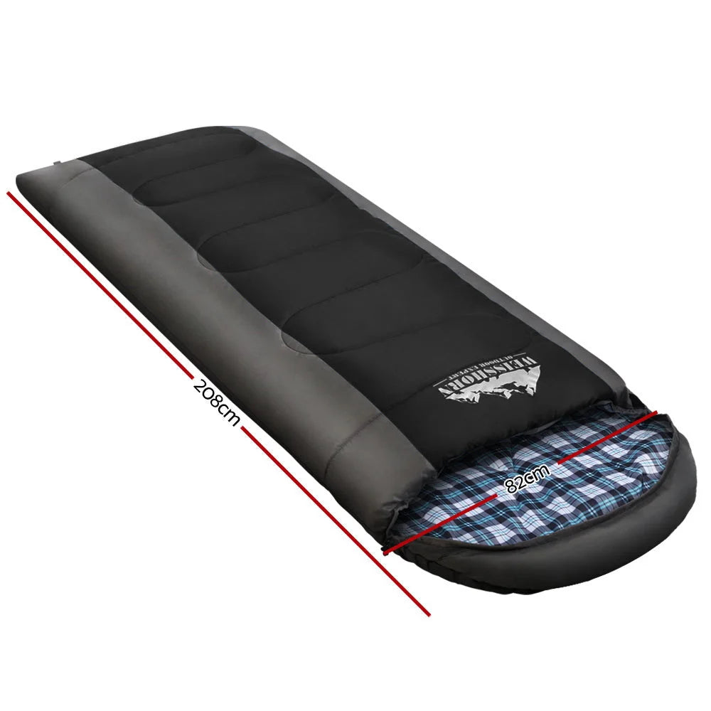 Sleeping Bag Single Camping Hiking -20¬∞C to 10¬∞C Tent