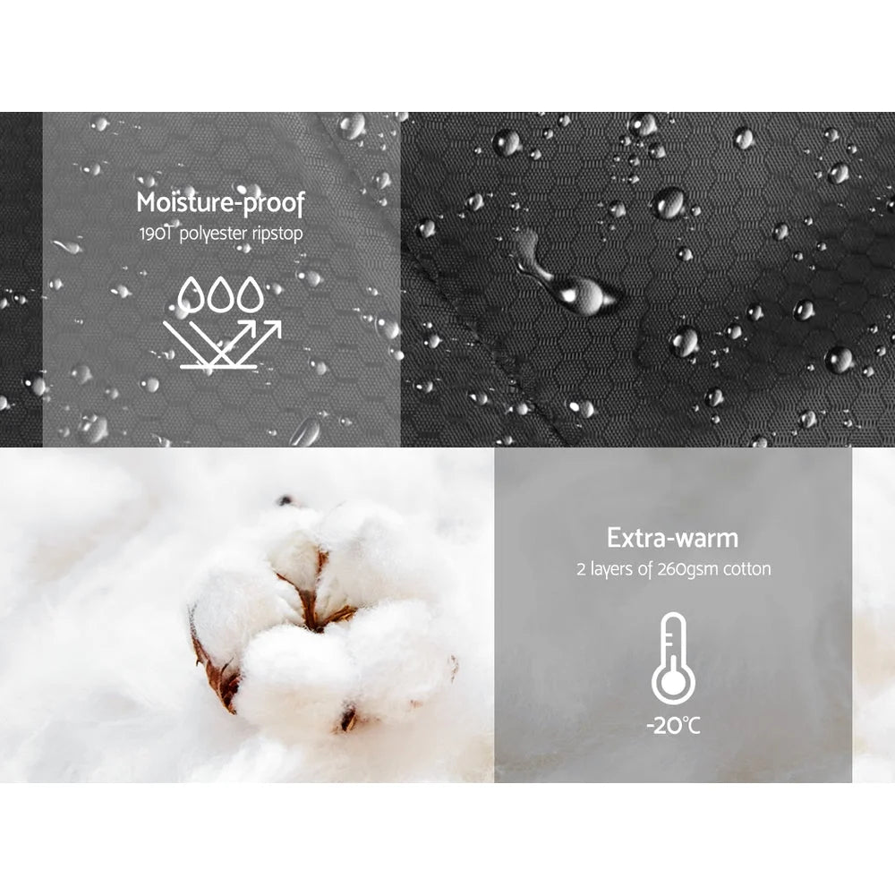 Sleeping Bag Single Camping Hiking -20¬∞C to 10¬∞C Tent