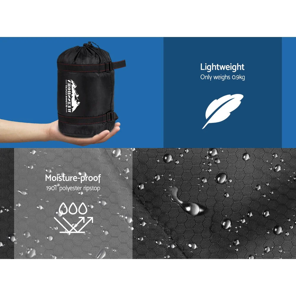 Sleeping Bag Single Camping Hiking Winter Thermal - Outdoor