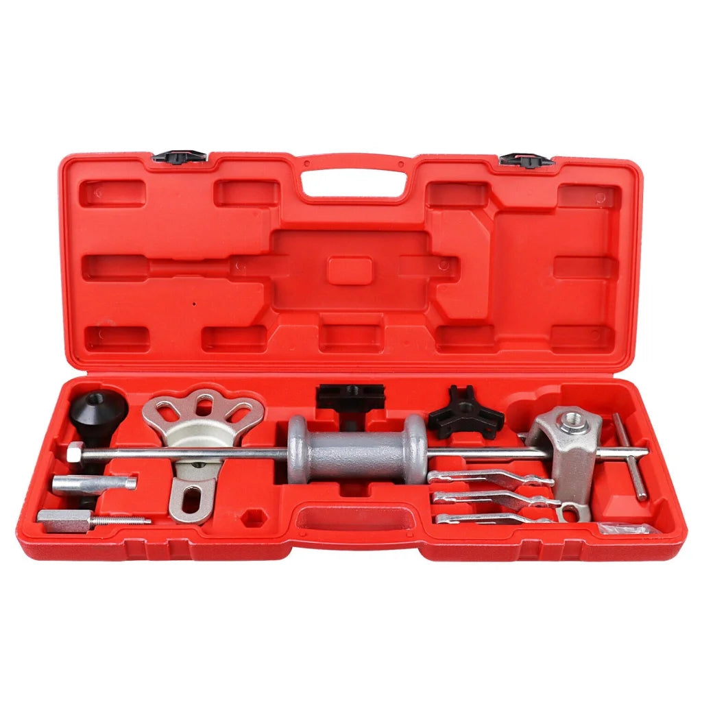 Slide Hammer Tool Kit Dent Puller Adapter Wrench Axle