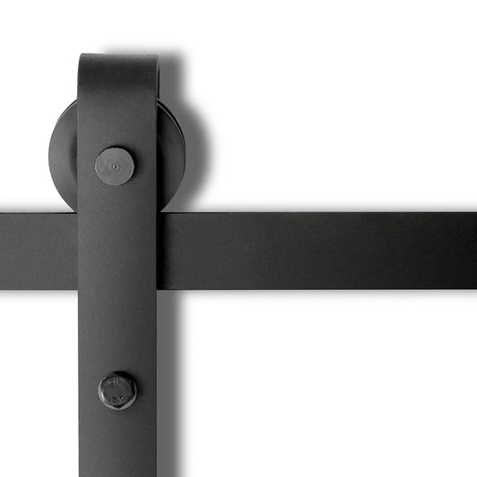 Sliding Barn Door Hardware Black - Promotion