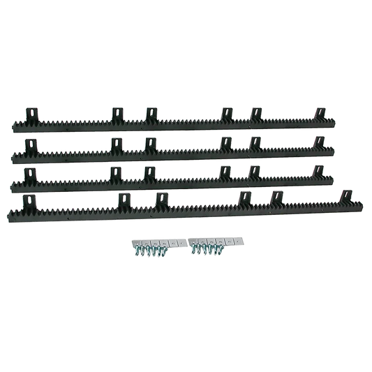 Sliding Gate Hardware Accessories Kit - 4M Gear Rack Track