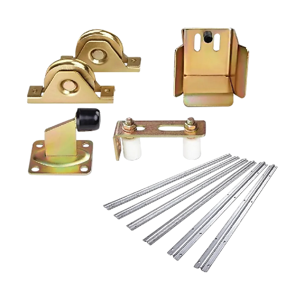 Sliding Gate Hardware Accessories Kit - 6M Track Wheels