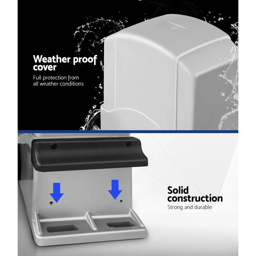 Sliding Gate Opener 1200KG with Remote Hardware Kit 4 m Rail