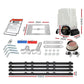 1800kg gate opener kit with opener motor and mounting brackets