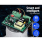 1800kg gate opener kit with motor unit, remote controls and rail hardware