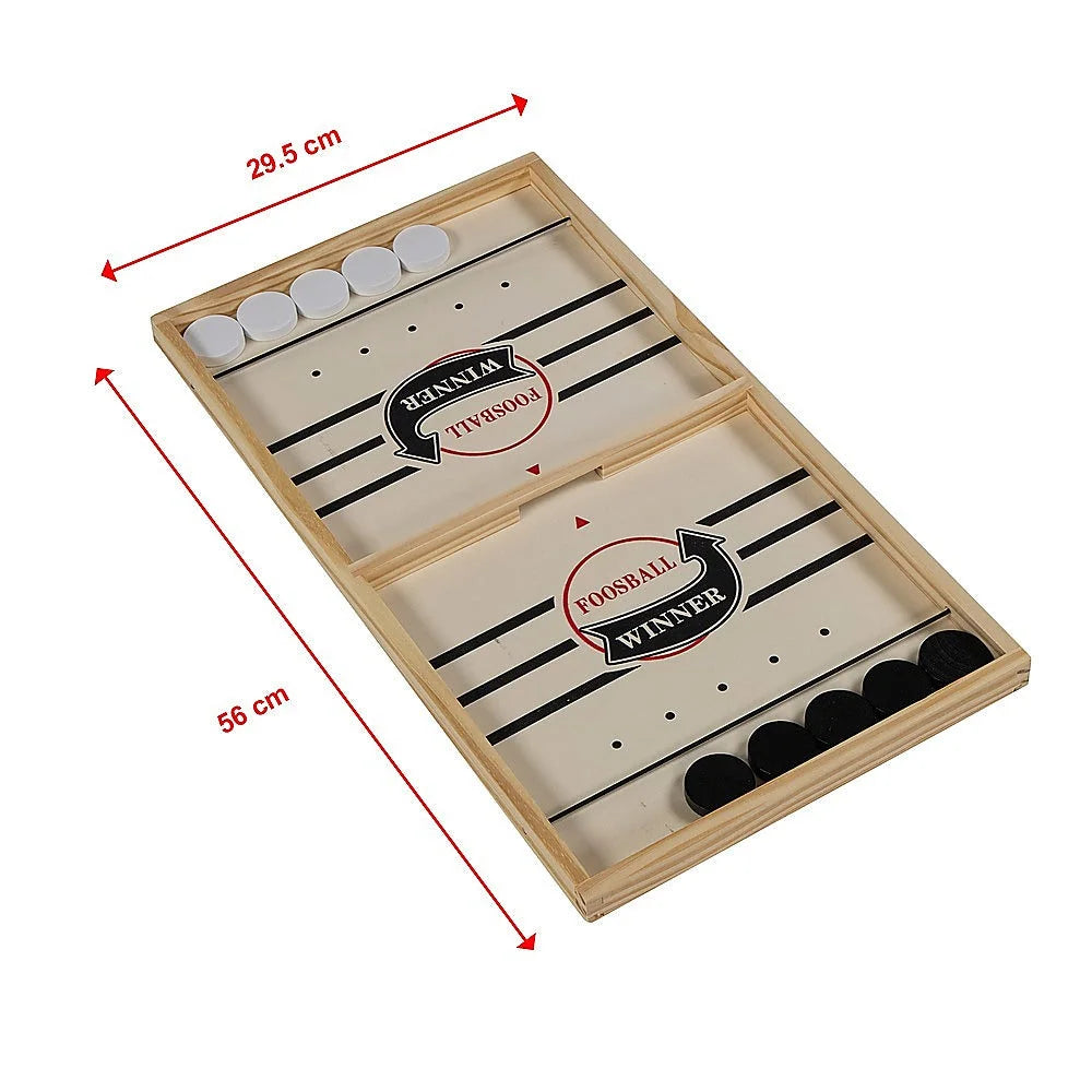 Sling Puck Table Battle Ice Hockey Board Game for Adults &