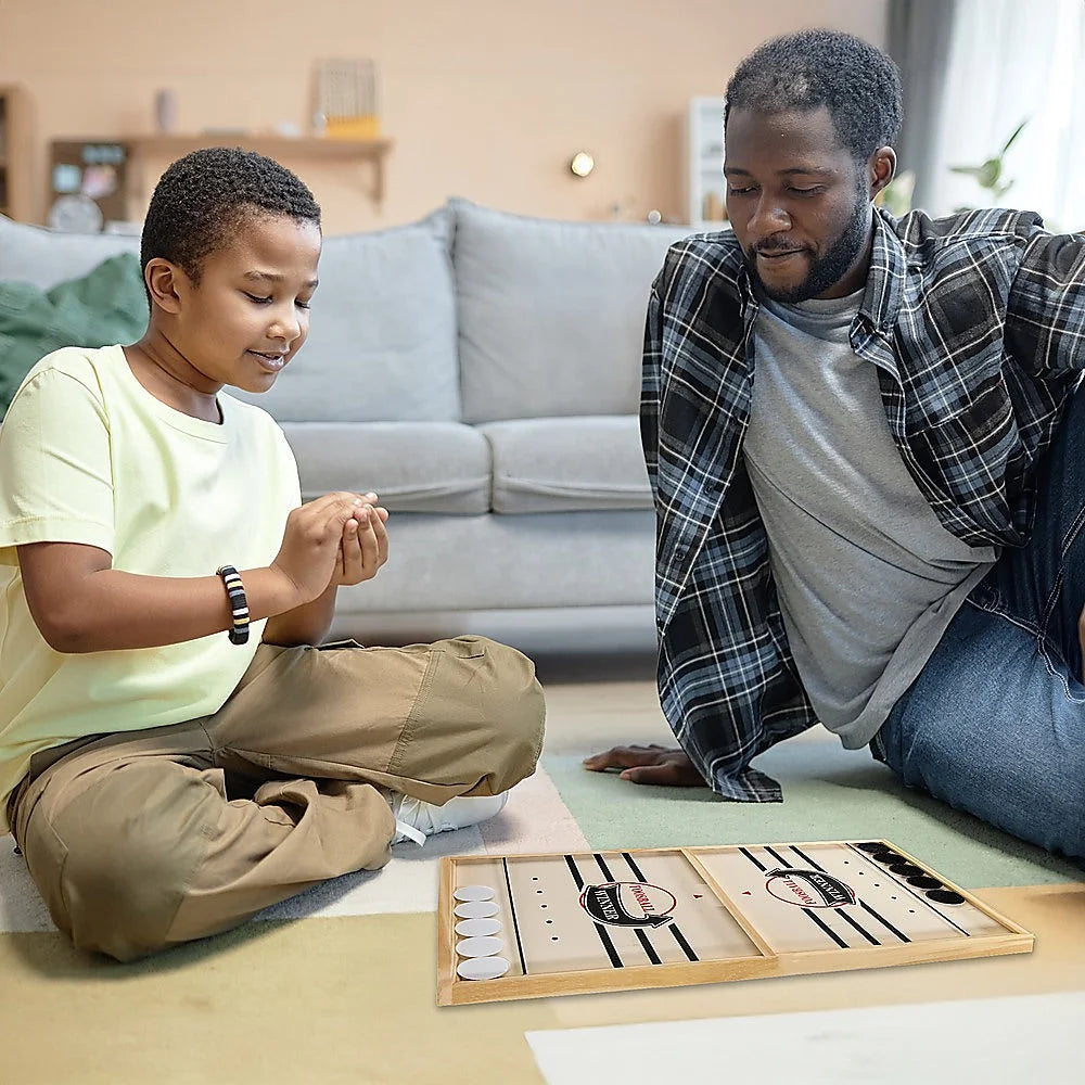 Sling Puck Table Battle Ice Hockey Board Game for Adults &