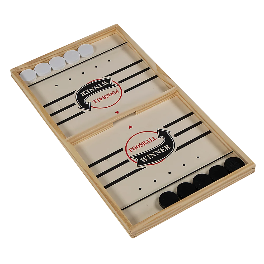 Sling Puck Table Battle Ice Hockey Board Game for Adults &