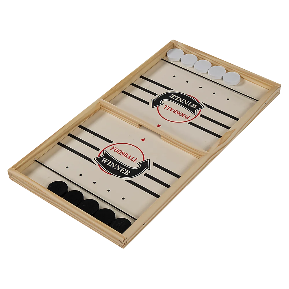 Sling Puck Table Battle Ice Hockey Board Game for Adults &