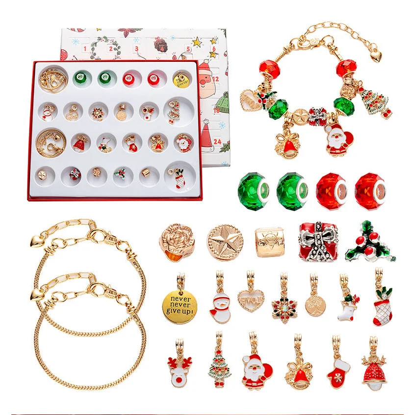 Sliver 44-Piece Assorted Christmas Baubles Set with Elegant