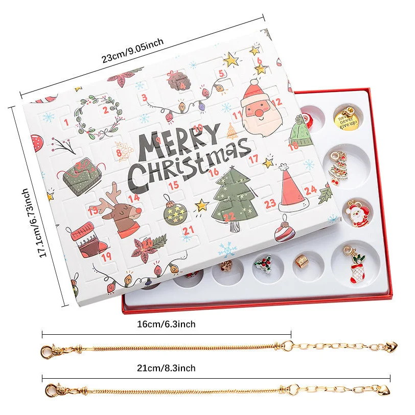 Sliver 44-Piece Assorted Christmas Baubles Set with Elegant