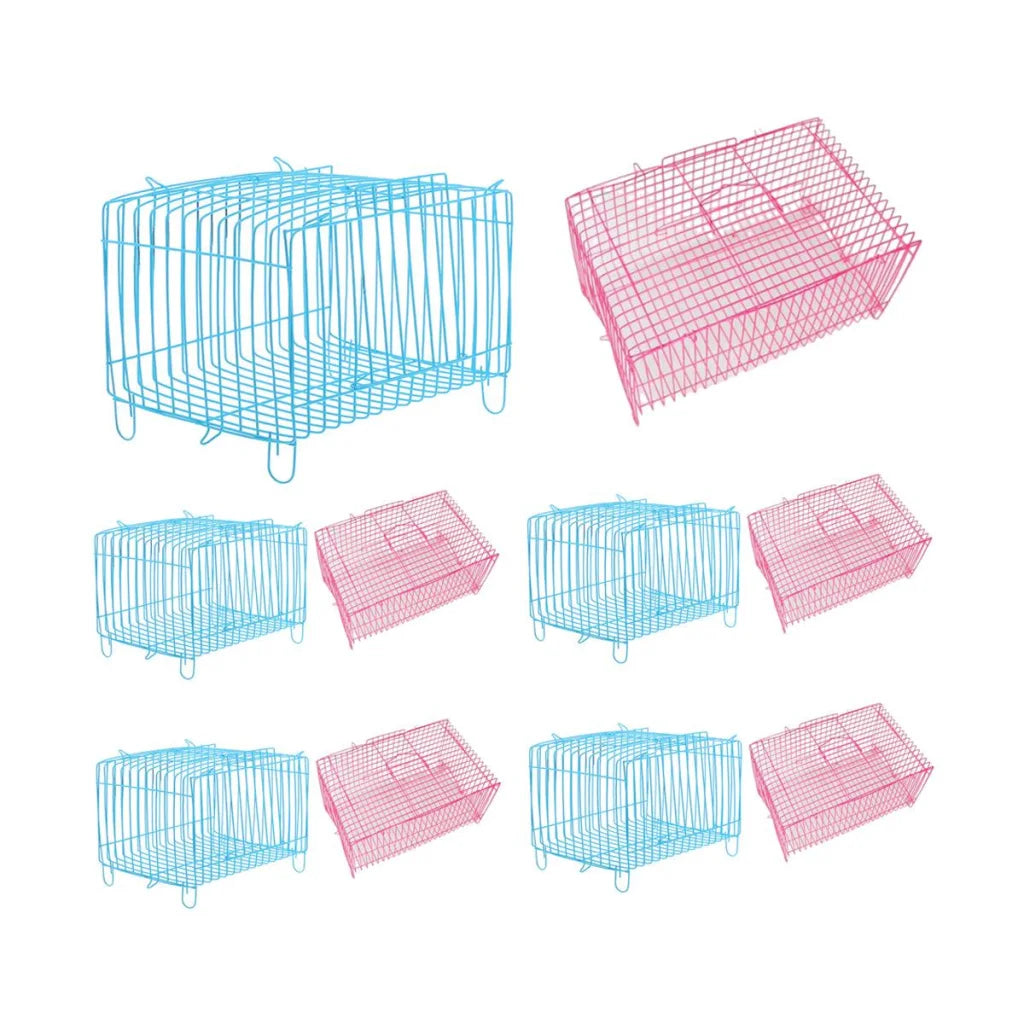 Small Bird Transport Collapsible Cage Travel Pet Carrier