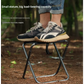 Small Blue Ultralight Portable Folding Camping Stool
