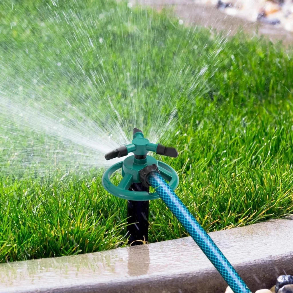 Small Disc Sprinkler 360 Degree Rotating Garden Sprayer