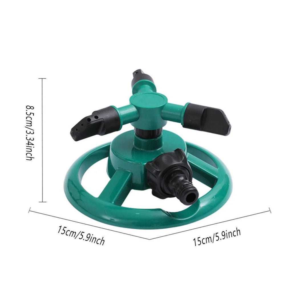 Small Disc Sprinkler 360 Degree Rotating Garden Sprayer