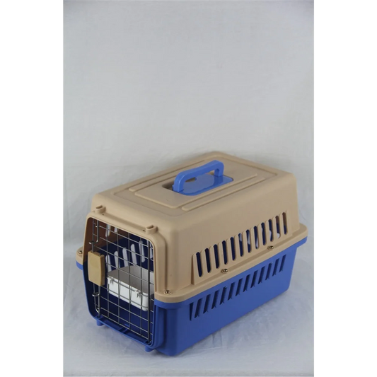 Small Dog Cat Crate Pet Carrier Airline Cage With Bowl