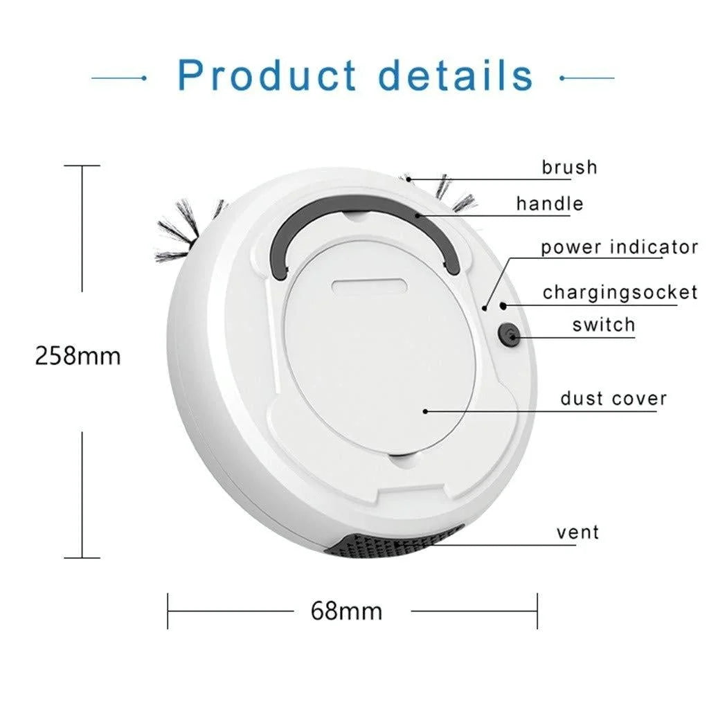 Smart 3-in-1 Robot Vacuum with Wet / Dry Mopping