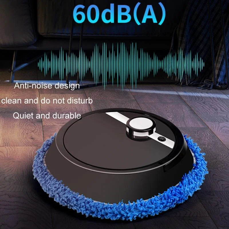 Smart All-in-one Robotic Sweeper and Mop - White