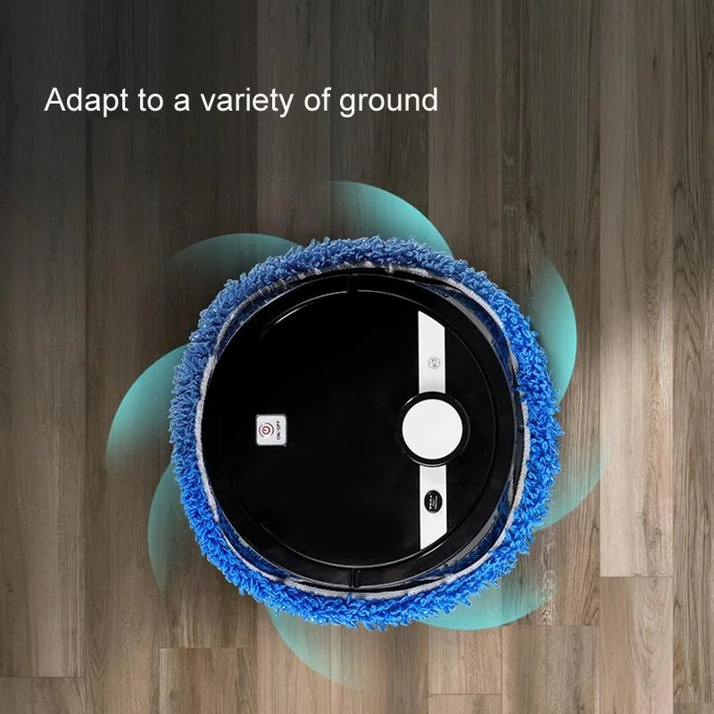 Smart All-in-one Robotic Sweeper and Mop - White