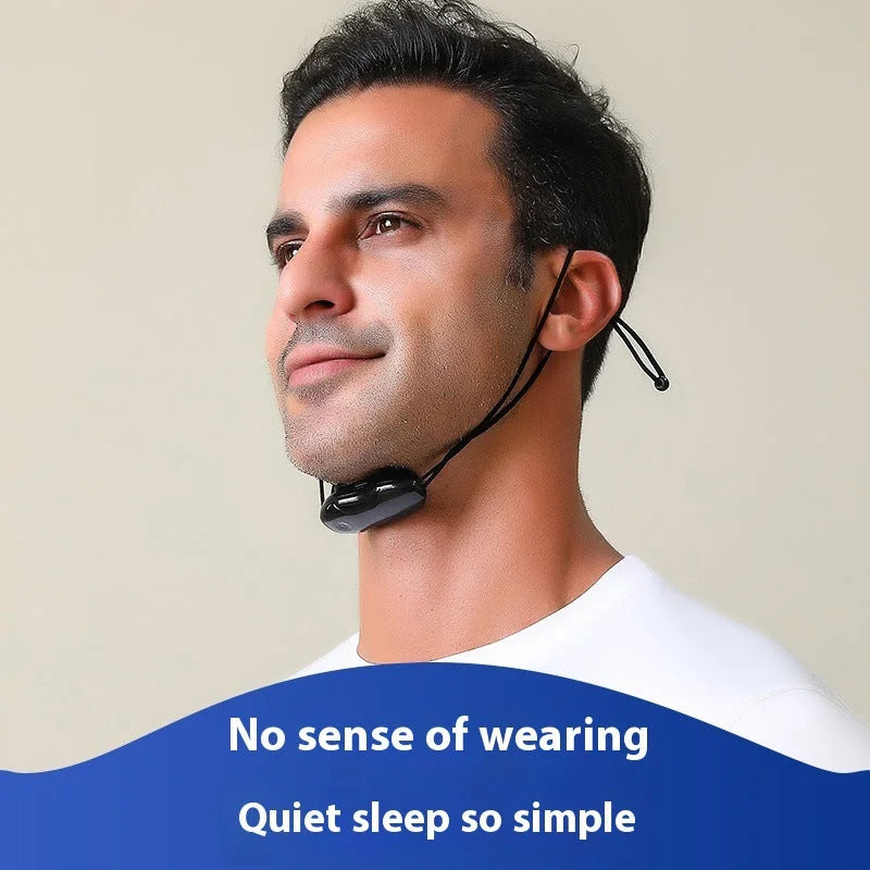 Smart Anti-Snoring Throat Massager - AI-Powered Vibration