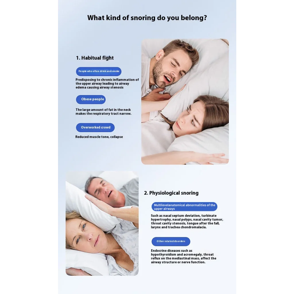 Smart Anti-Snoring Throat Massager - AI-Powered Vibration
