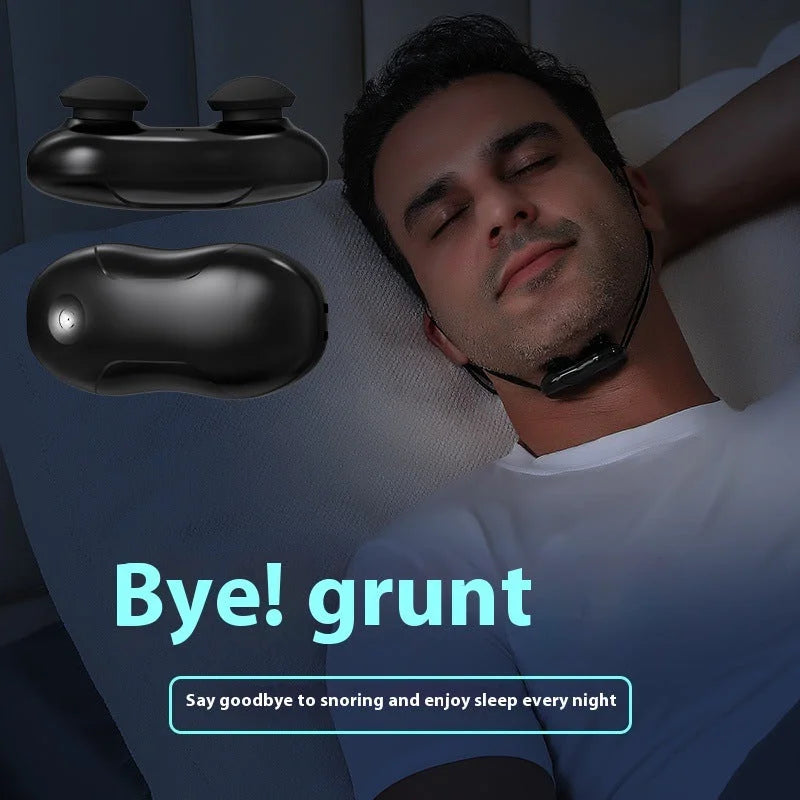 Smart Anti-Snoring Throat Massager - AI-Powered Vibration