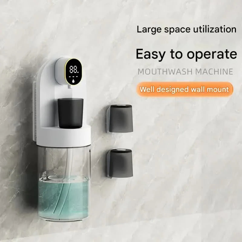 Smart Automatic Mouthwash Dispenser - 4 Adjustable Levels