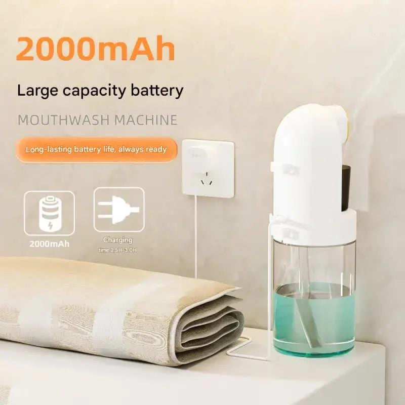 Smart Automatic Mouthwash Dispenser - 4 Adjustable Levels