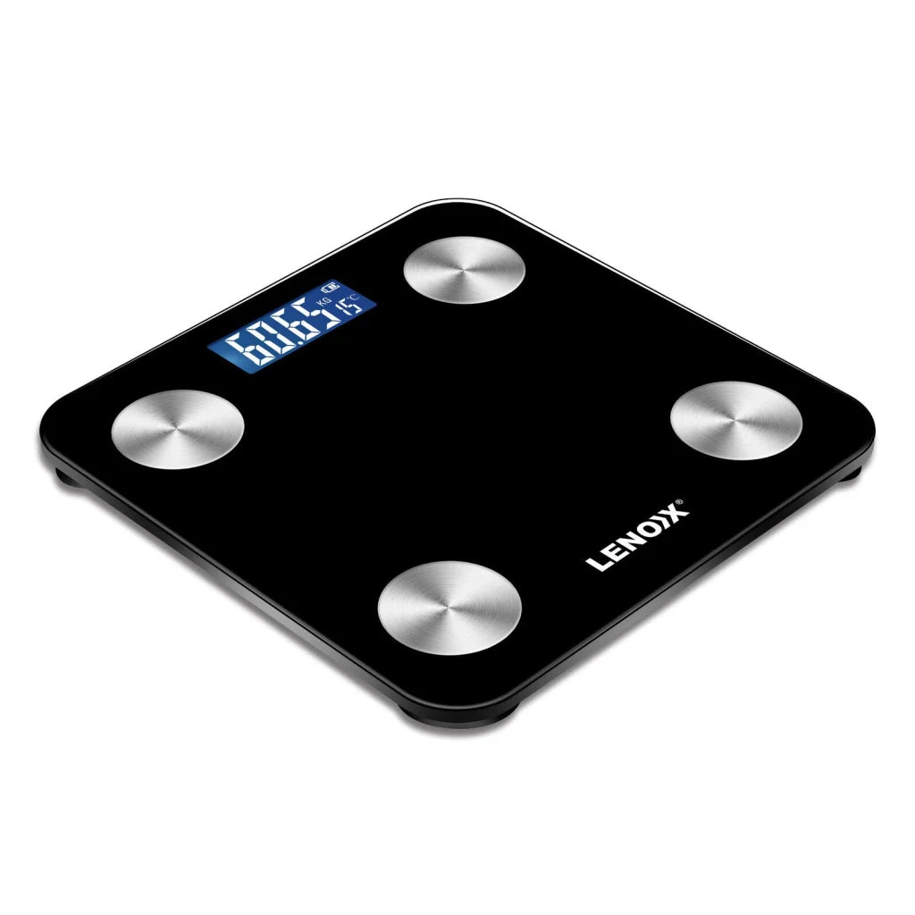 Smart Body Scale with Bluetooth LED Weight Tracking &