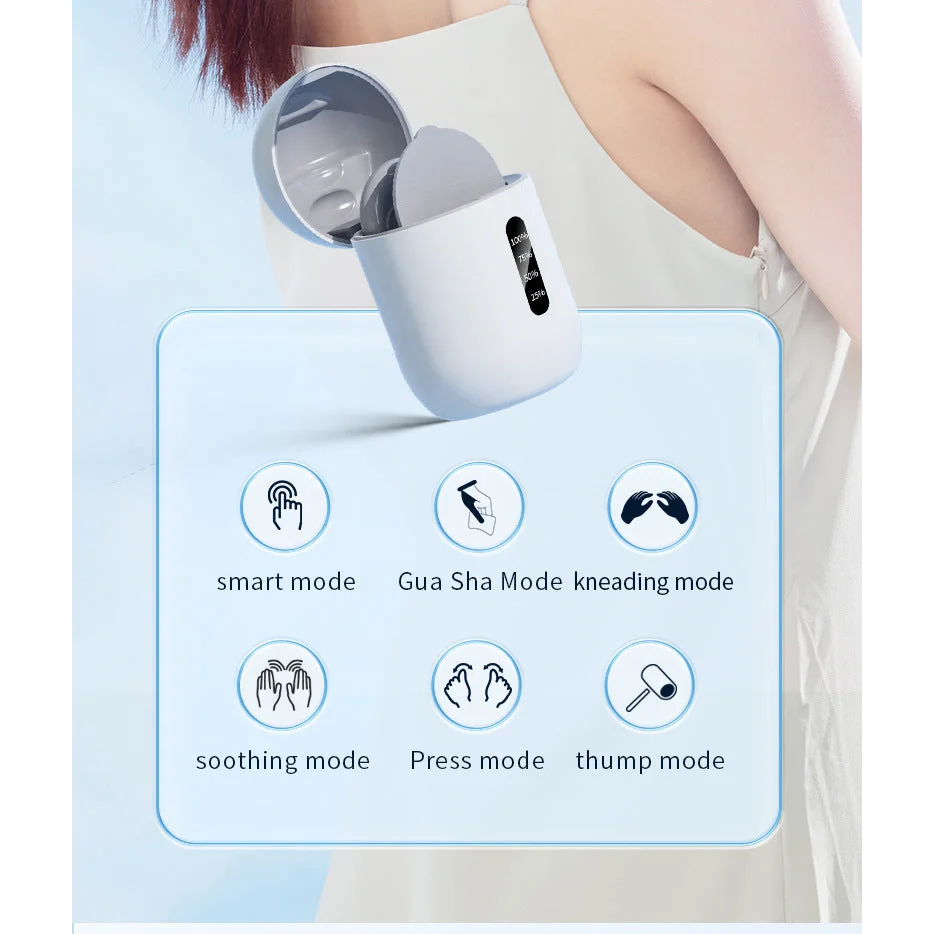 Smart Cervical Spine EMS Massager Sticker with Remote