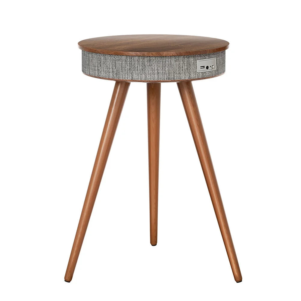 Smart Coffee Table Wireless Charging with Bluetooth Speaker