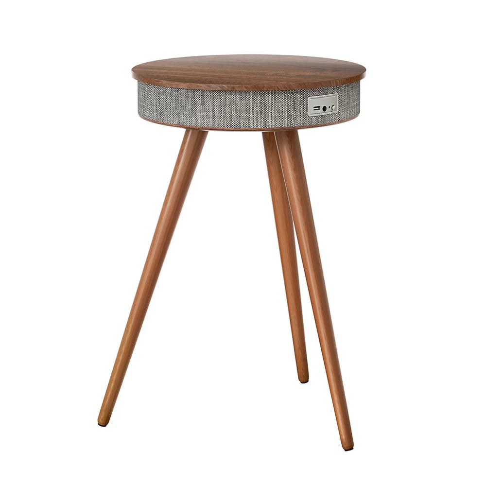 Smart Coffee Table Wireless Charging with Bluetooth Speaker