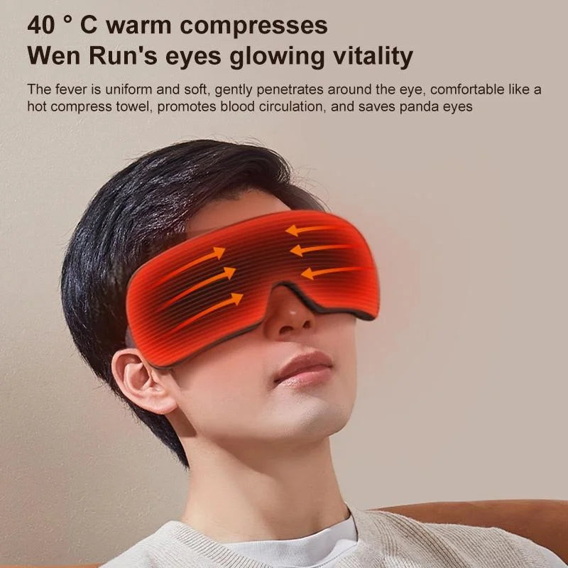 Smart Eye Massager With Hot Compress Air Pressure &
