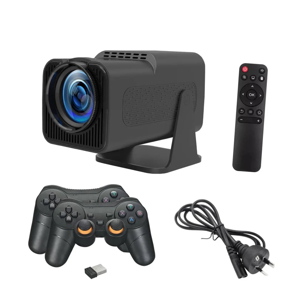 Smart Gaming Projector with 80 Games Dual Controllers