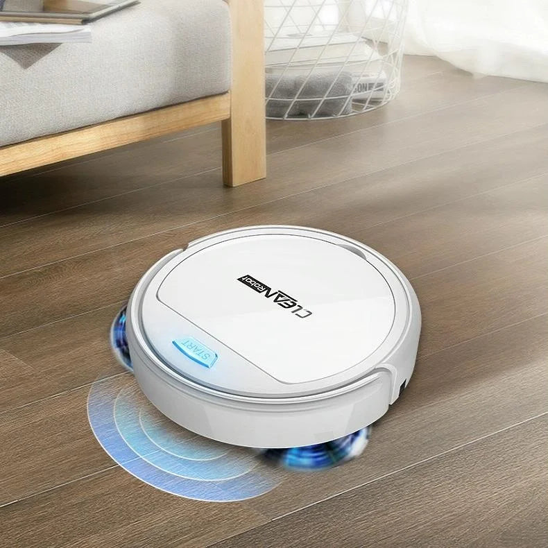 Smart Household Sweeping Robot - Automatic - Black