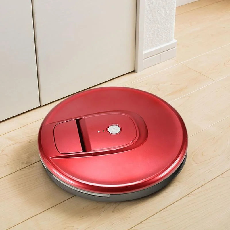Smart Household Sweeping Robot Efficient Cleaning Red appliances