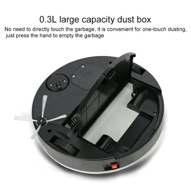 Smart Household Sweeping Robot - Grey - Appliances > Vacuum