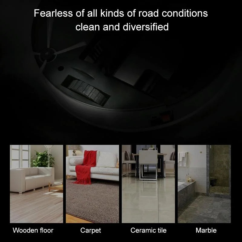 Smart Household Sweeping Robot - Grey - Appliances > Vacuum