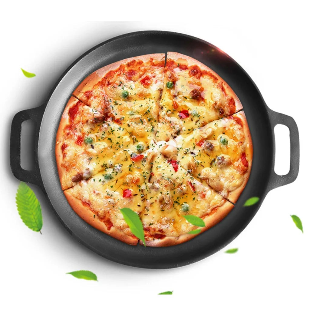 Smart Induction Cooktop Set Premium with 30cm Cast Iron Frying Pan Skillet