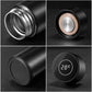 Smart LCD Thermometer Bottle Premium 500ML Stainless Steel Vacuum Flask - White
