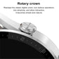 Smart Leather Watch With Colour Screen - Silver - Fashion >