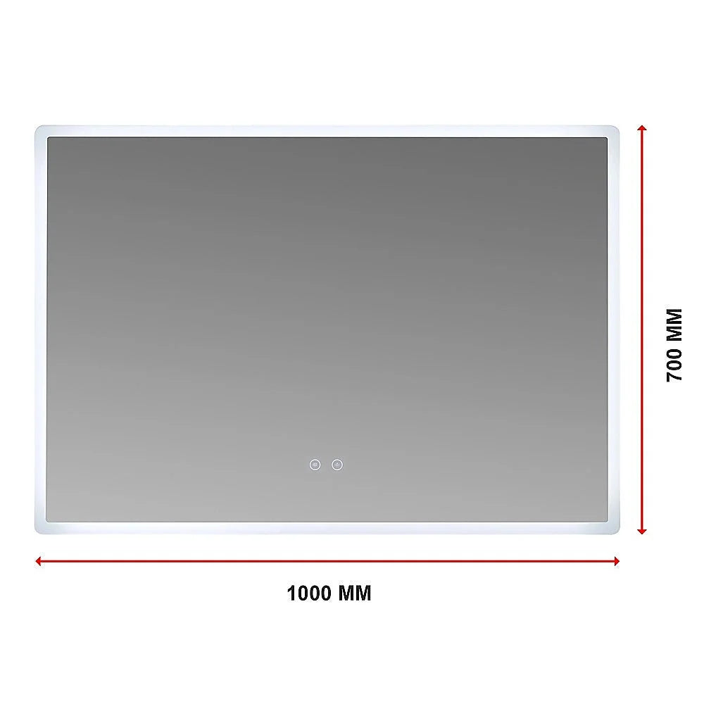 Smart Mirror Bathroom Vanity LED Lighted Wall Mirror