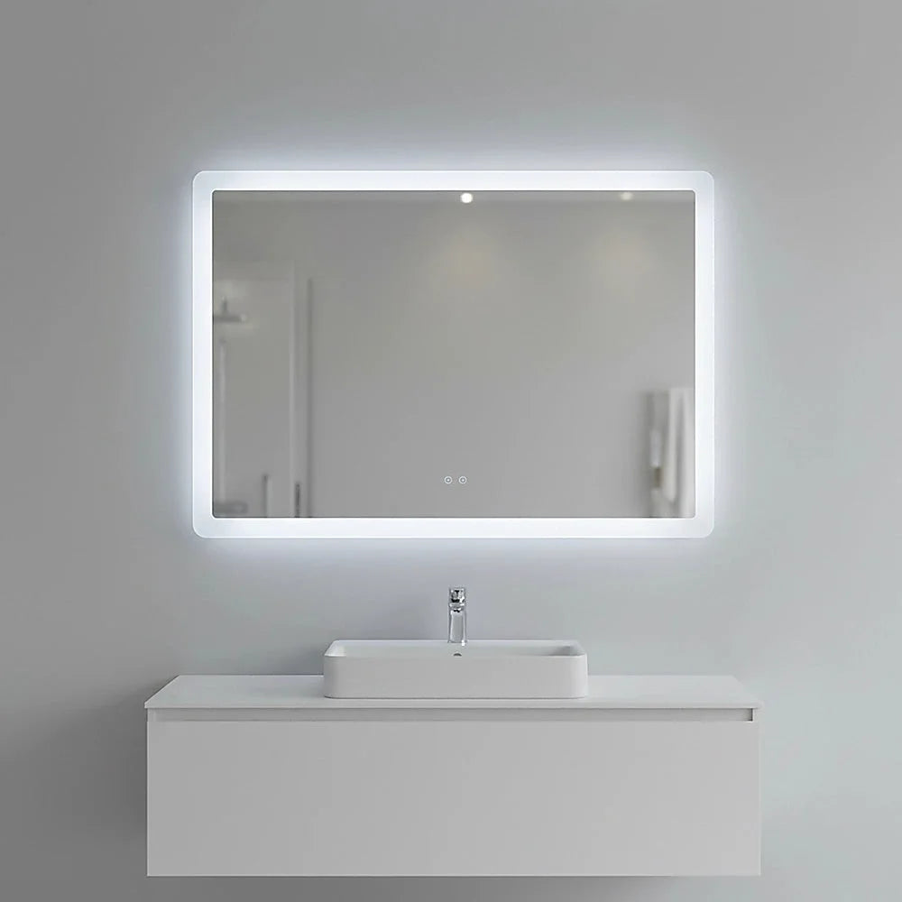 Smart Mirror Bathroom Vanity LED Lighted Wall Mirror