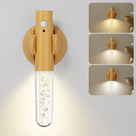 Smart Motion Sensor LED Night Light - Rechargeable &