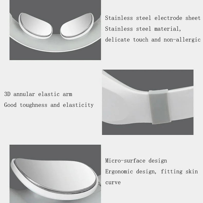 Smart Neck Massager English White - Health & Beauty >